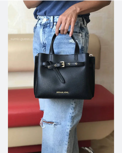 Michael Kors Black Leather Bag