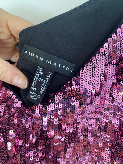 Aidan Mattox Sequin Dress