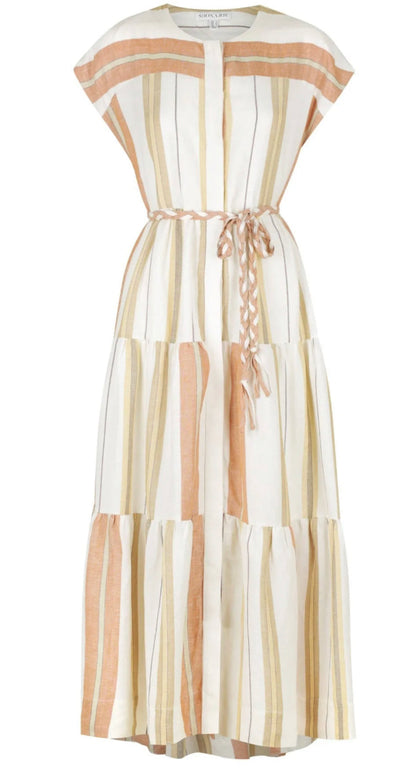 Shona Joy Tiered Midi Dress