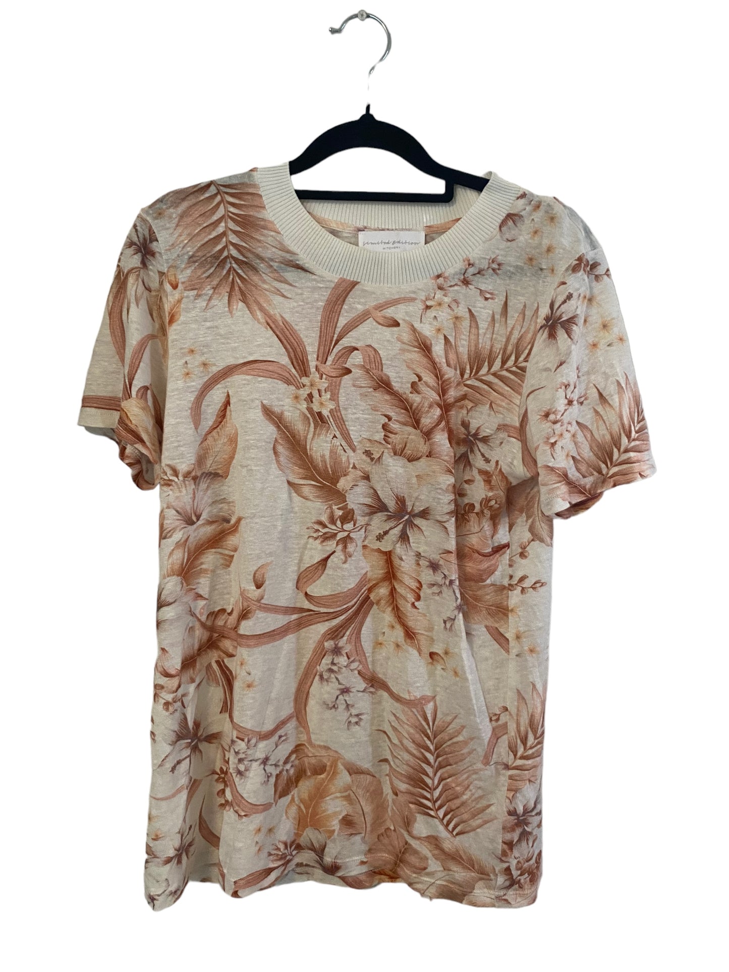 Witchery Print Linen Tee