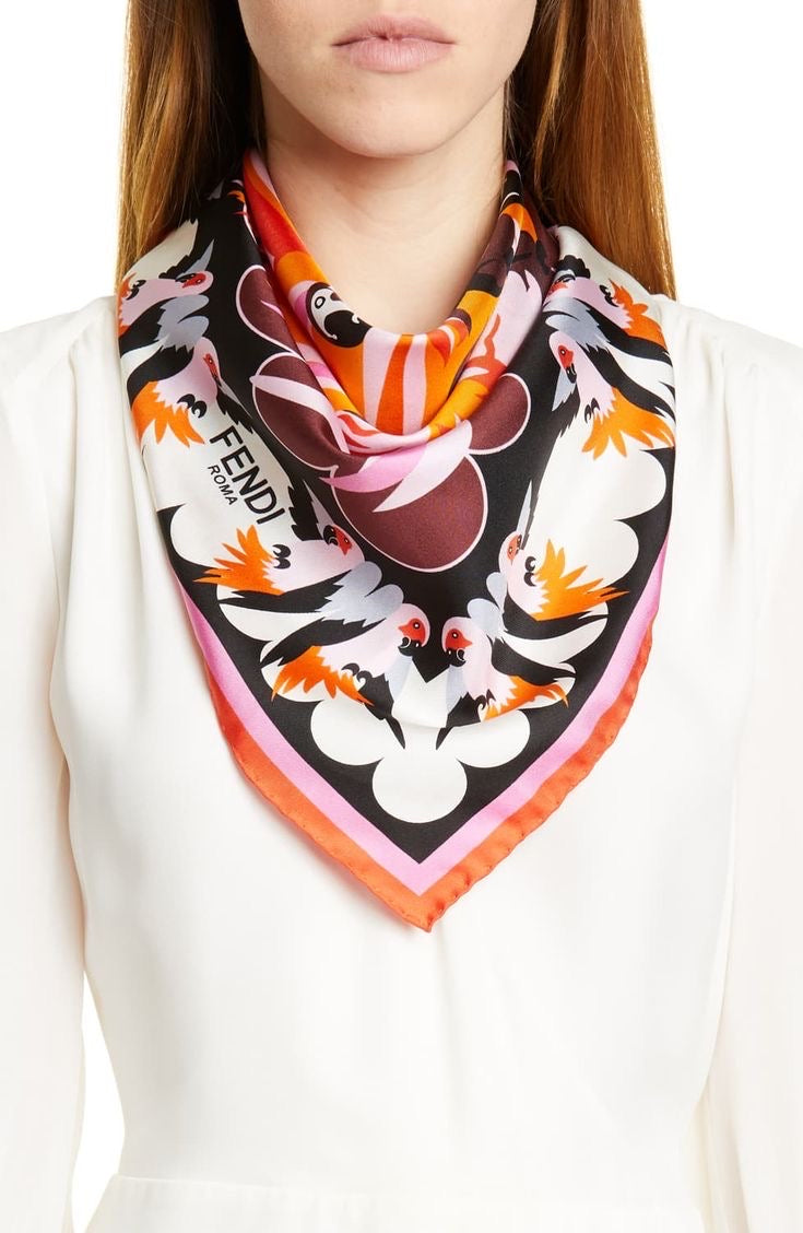 Fendi Silk Scarf