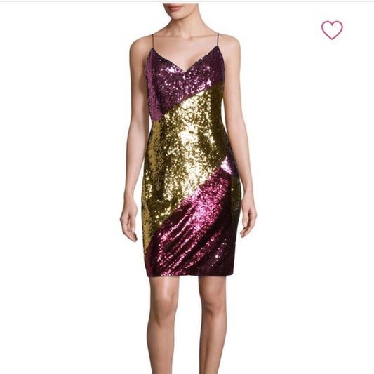 Aidan Mattox Sequin Dress