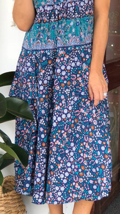 Jaase Print Maxi Dress