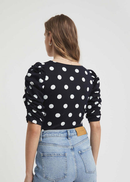 Witchery Spot Print Top